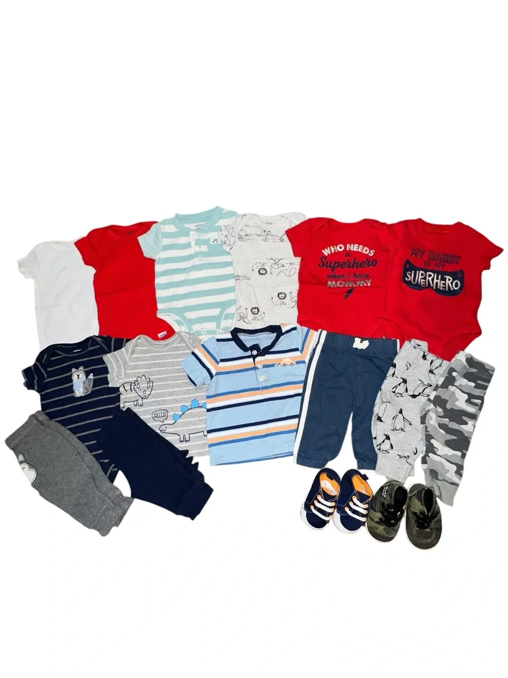 Carters baby boy lot. Size 3m